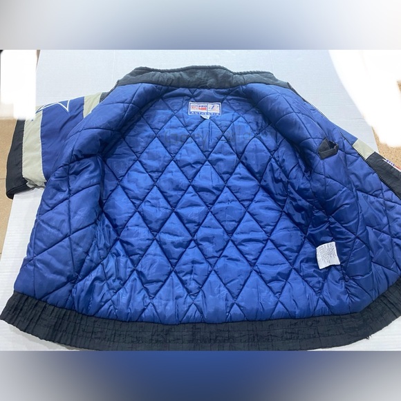 Vintage Dallas Cowboys Logo Athletic NFL Pro Line Spell out  Jacket  Size M - Picture 5 of 13